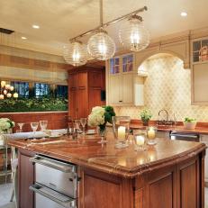 Traditional Kitchen with Modern Touches