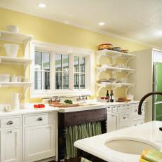 Yellow Cottage Kitchen