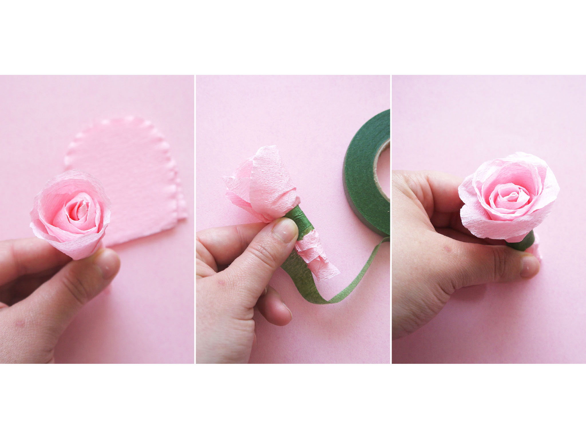 Wedding Confetti Paper shaped Rose Petals 