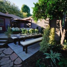 Zen Deck With Outdoor Dining Area