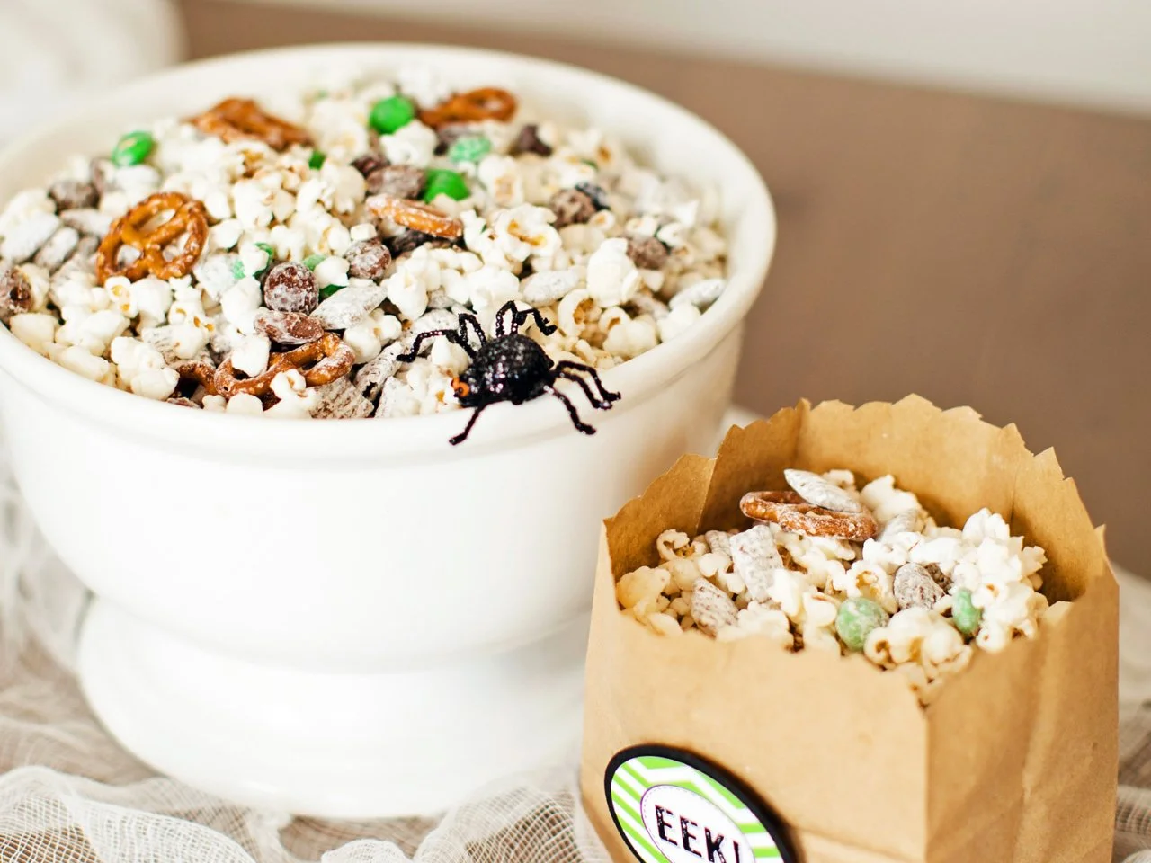 Sweet and Salty Halloween Snack Mix | HGTV