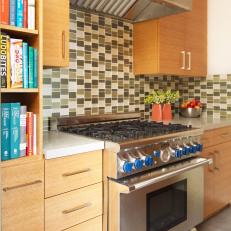 Tile Backsplash in Contemporary Kitchen
