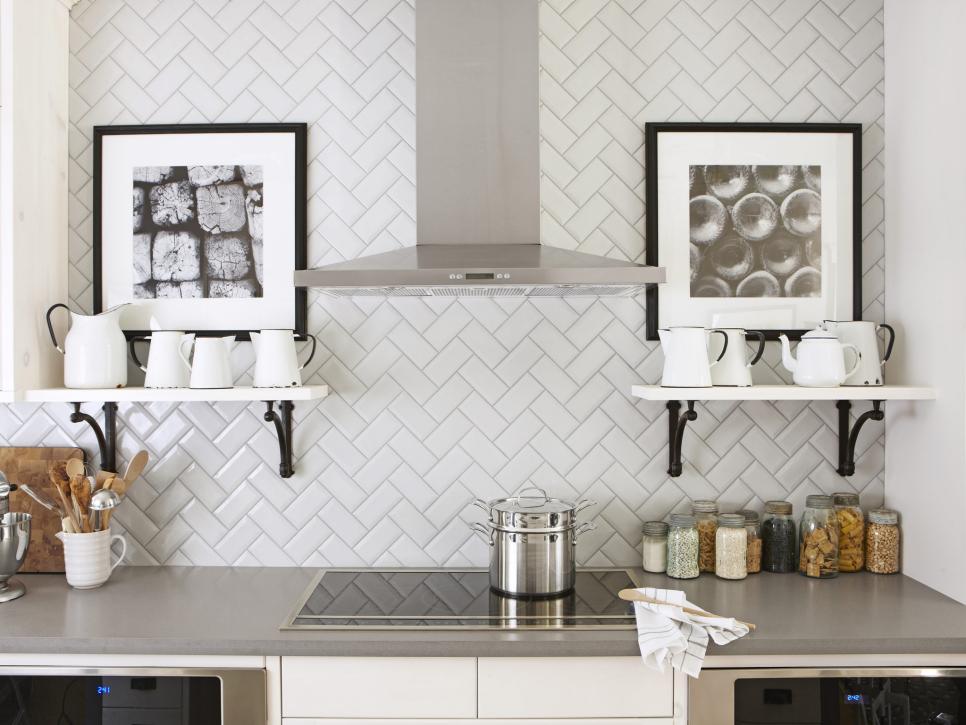 30 Creative Subway Tile Backsplashes, Kitchen Backsplash Ideas With White Cabinets Subway Tiles