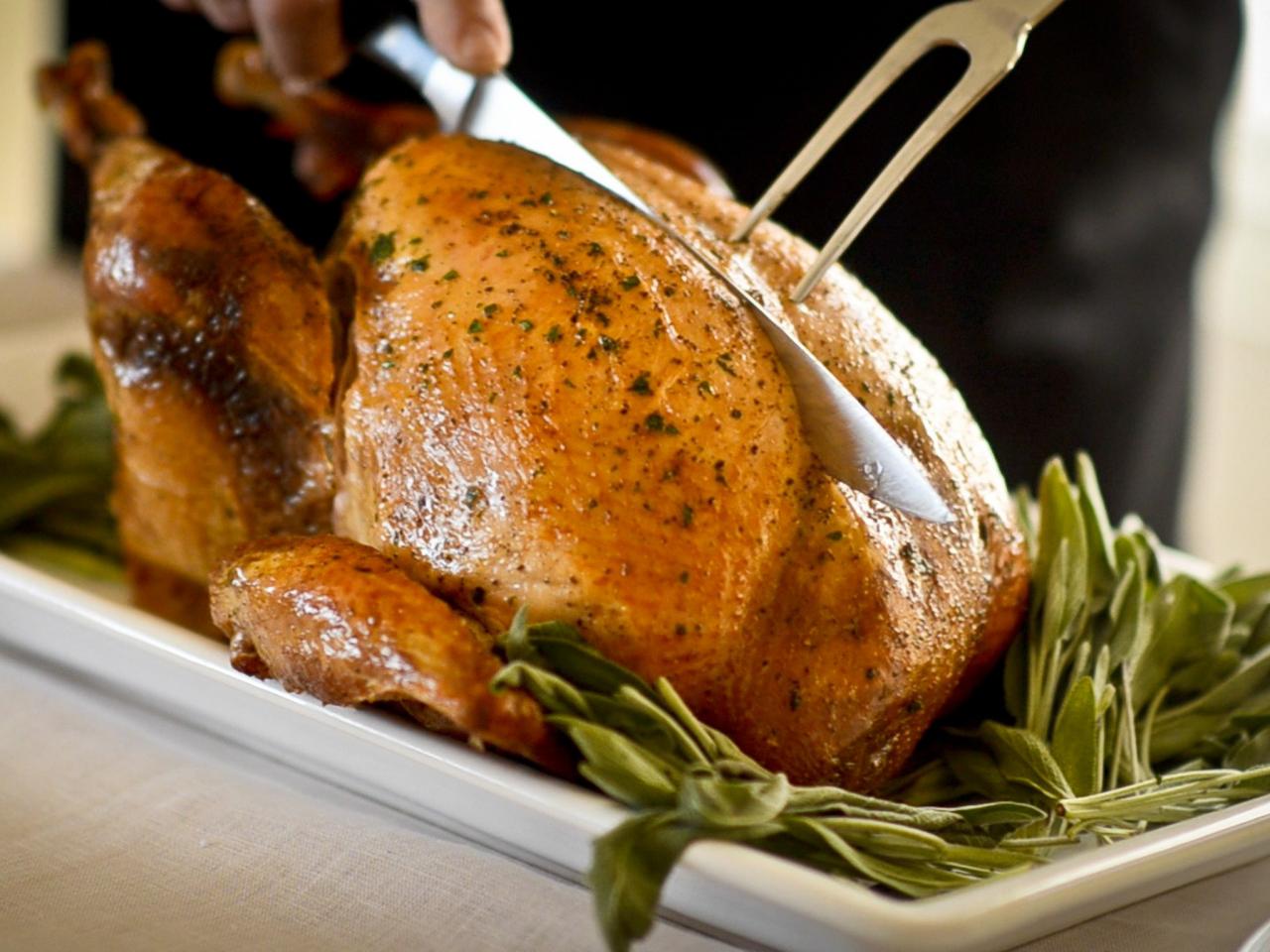 Herb Roasted Turkey And Gravy Recipe Hgtv