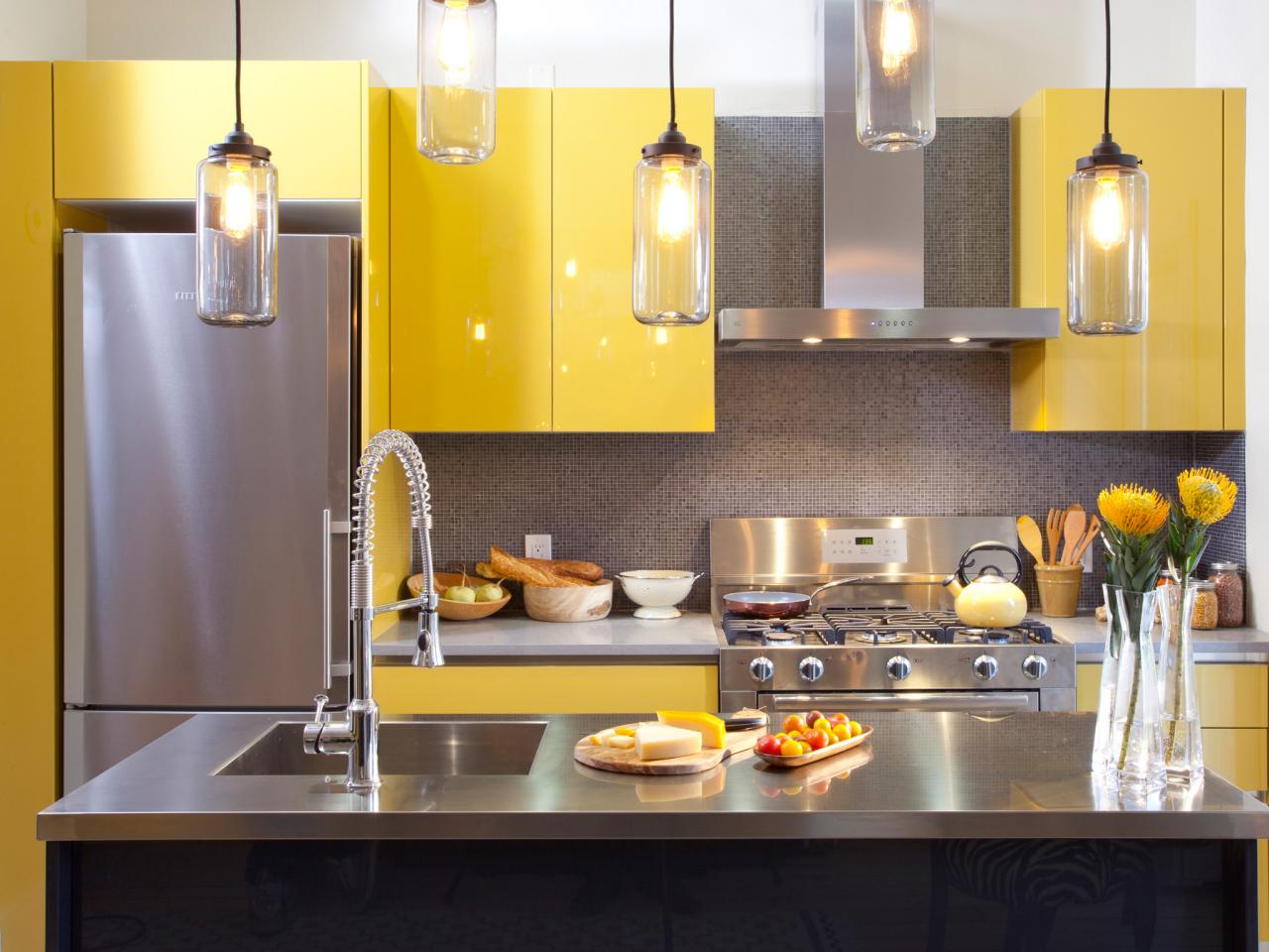 yellow kitchen color ideas