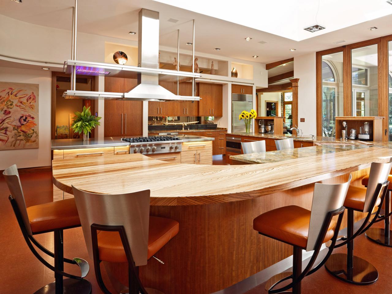 isla cocina con barra madera - Buscar con Google  Kitchen bar design,  Modern kitchen island, Modern kitchen bar