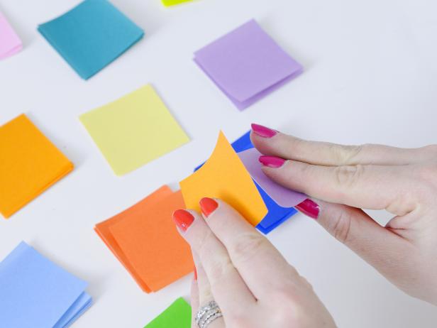 Make Colorful Garland Wall Art With Origami Paper Hgtv