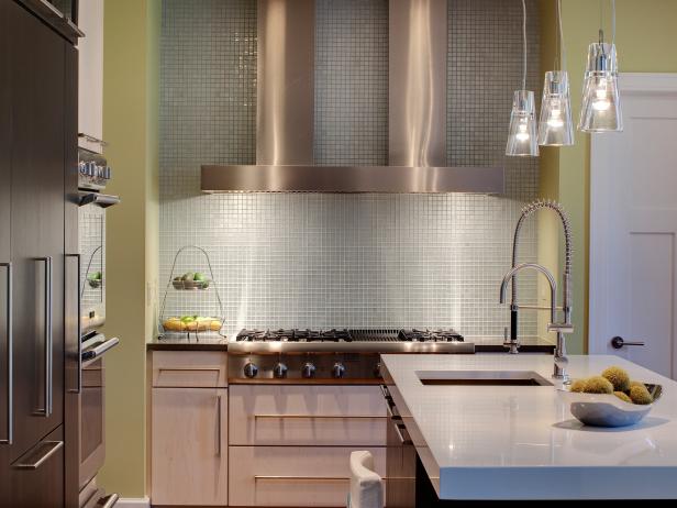 modern kitchen backsplashes: pictures & ideas from hgtv | hgtv