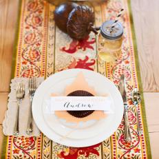 Thanksgiving Table and Place Setting
