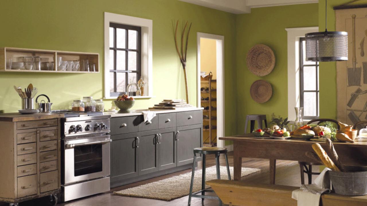 Green Kitchen Paint Colors Pictures