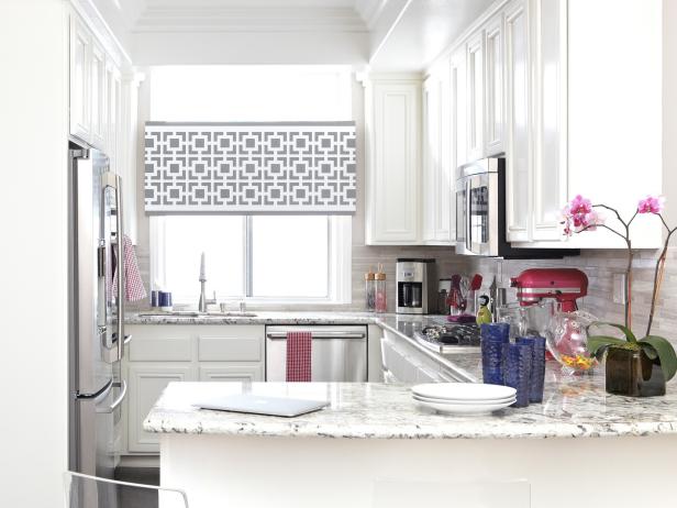 Coverings for an eclectic-style kitchen