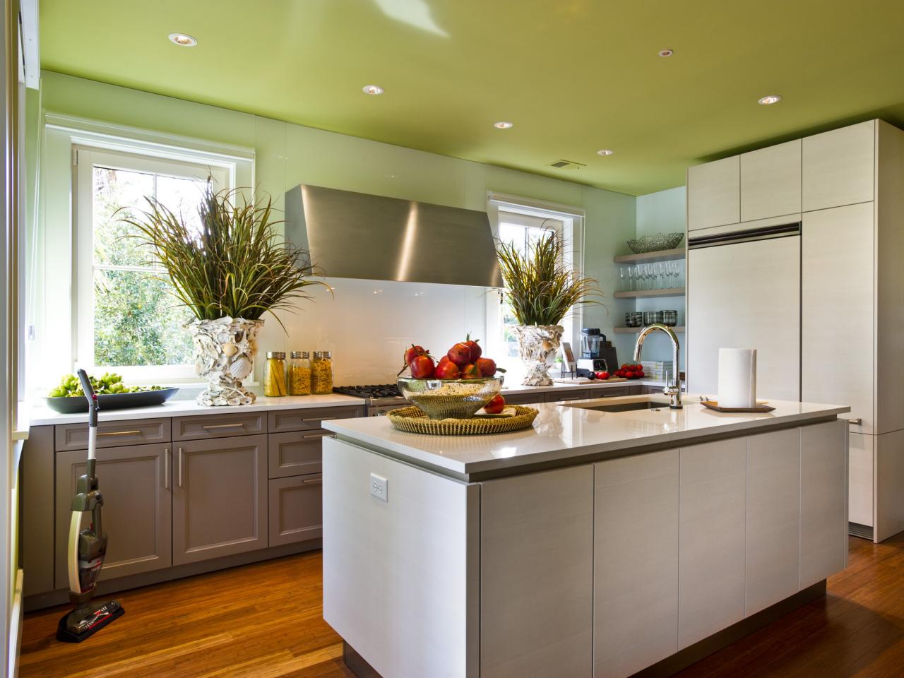 Painting Kitchen Ceilings Pictures, Ideas & Tips From HGTV   HGTV