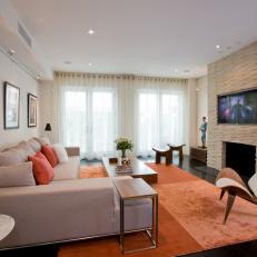 Neutral Modern Living Room
