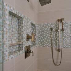 Transitional Bathroom Shower