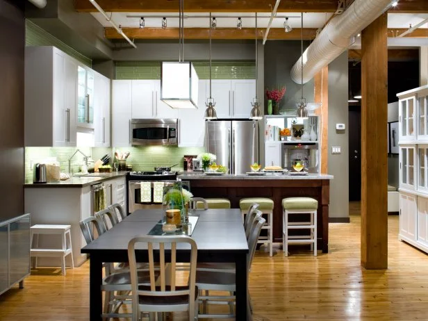 l-shaped kitchen