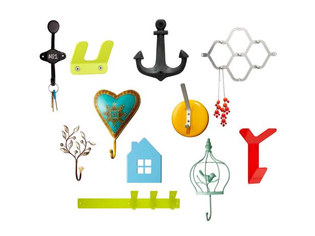 Hooks for Home Organization 