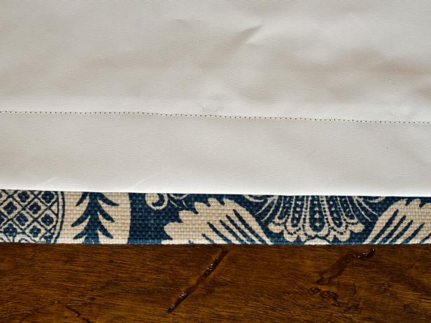 Folded Fabric for Seam