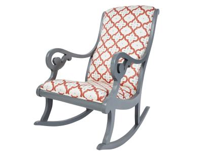 how to reupholster a rocking chair seat and back