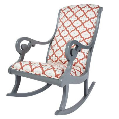 how to reupholster an old rocking chair