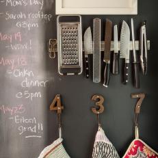 Kitchen with Chalkboard Paint