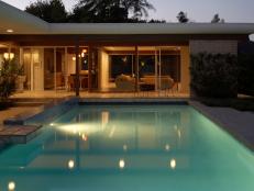 Midcentury Modern Home With Swimming Pool