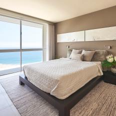 Eco-Friendly Master Bedroom With Ocean View