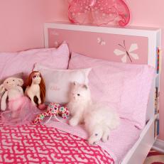 Pink Girl's Bed