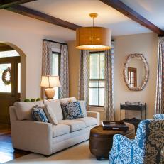 Cottage Family Room is Casual, Family Friendly