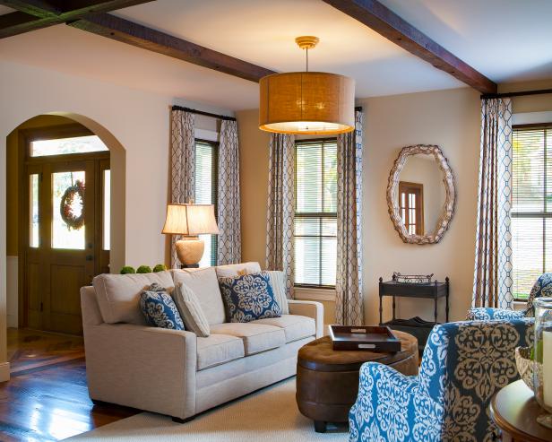 Cottage Family Room is Casual, Family Friendly | HGTV