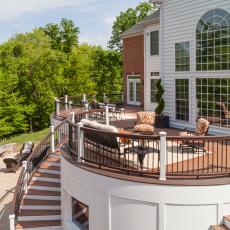 Second-Story Neutral Transitional Deck