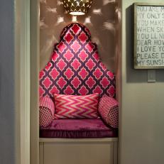 Moroccan Inspired Reading Nook
