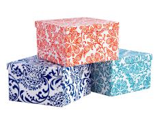 napkin covered boxes