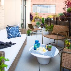 Urban Terrace Exudes Modern Comfort