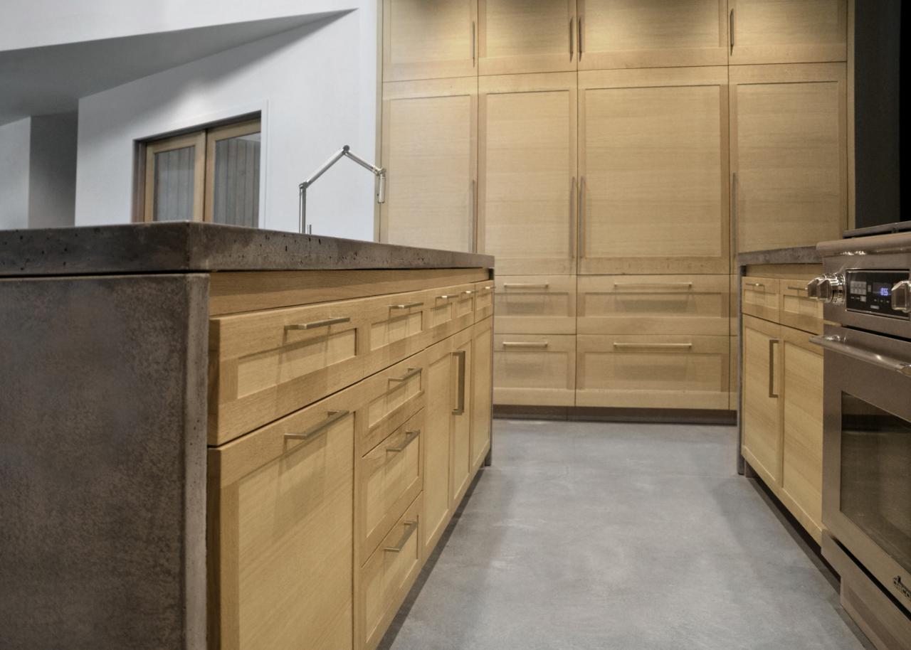 Modern Neutral Kitchen With White Oak Cabinetry Hgtv