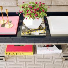 Artfully Styled Coffee Table 