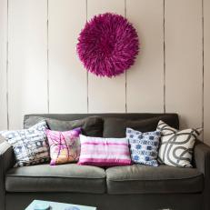 Fun Colors and Accessories in Small Living Space
