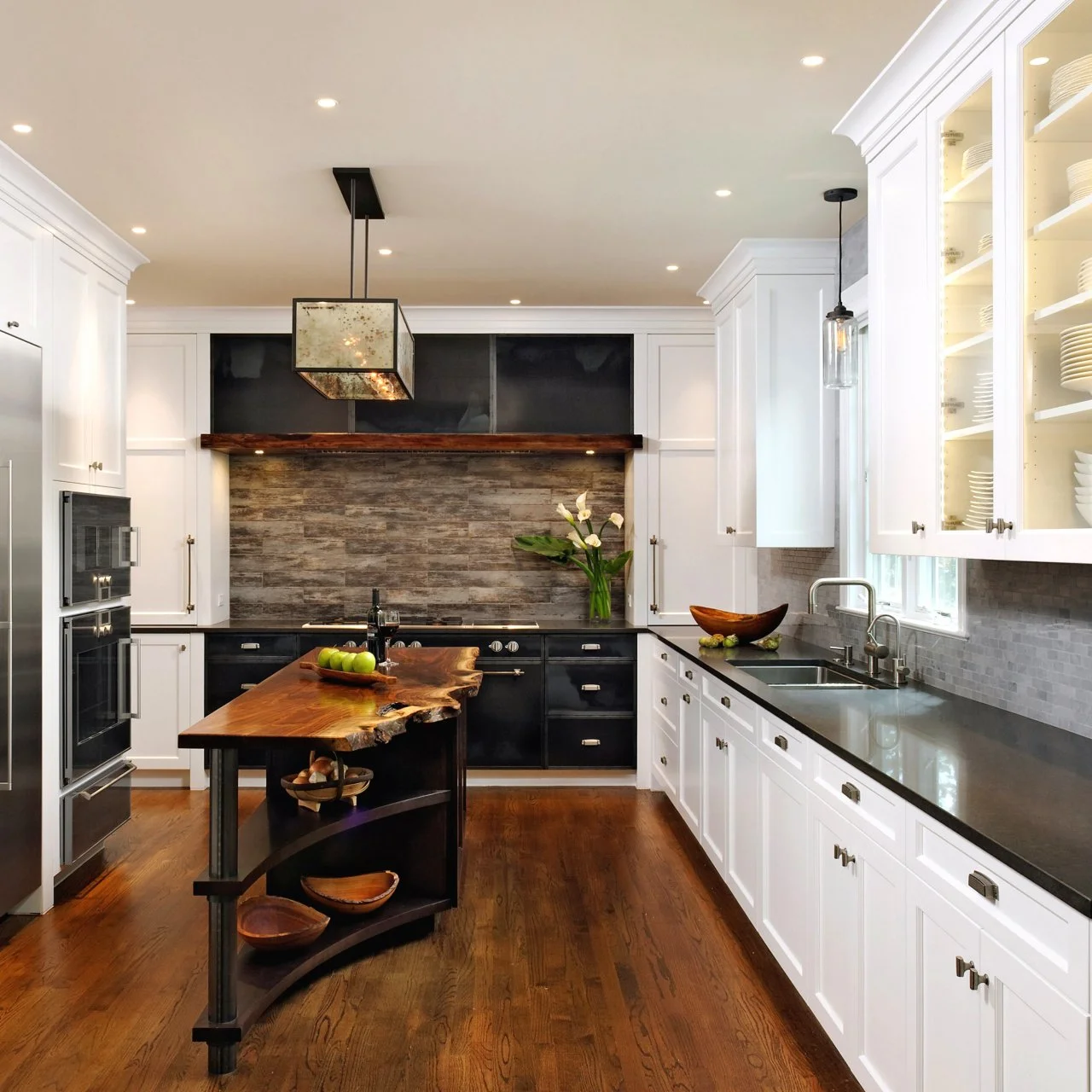 Rustic-Industrial Kitchen | HGTV, image size:1280x1280