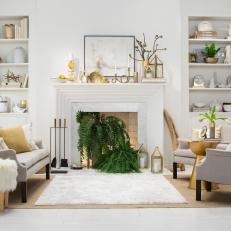 Design a Sophisticated Living Room Using Glamourous Gold