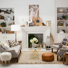A Neutral Living Room Doesn't Have to Be Boring