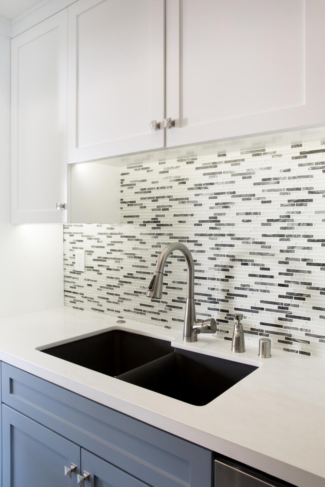 Black And Grey Glass Tile Backsplash Glass Metal Gray Copper Mosaic Backsplash Tile Each