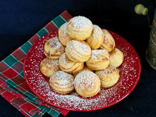 Aebleskivers, Danish doughnuts, make a great breakfast for overnight holiday guests.