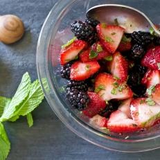 Mixed Berries and Mint