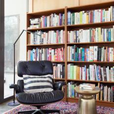 Reading Nook With Chic Eames Lounge Chair