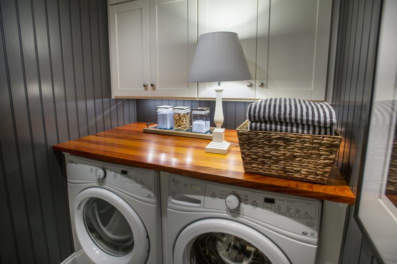 Laundry room from HGTV Dream Home 2015.