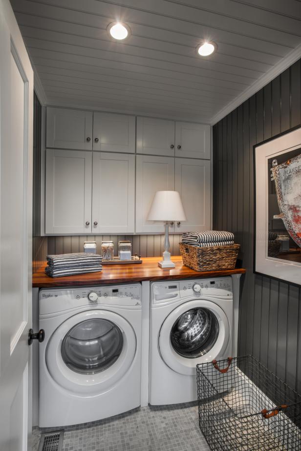 10 Easy Budget Friendly Laundry Room Updates Hgtv S Decorating