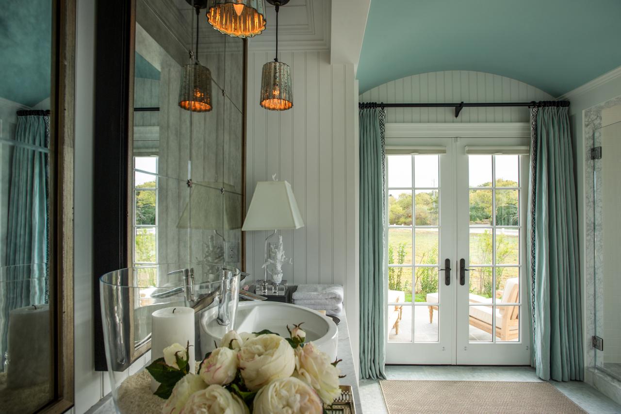 Bathroom With French Doors To Patio Hgtv