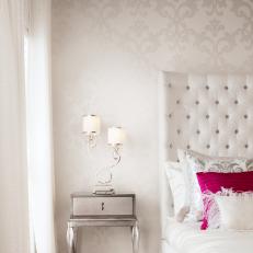 Airy White Bedroom Is Chic, Glamorous
