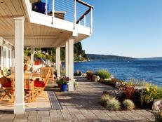 Stunning Waterfront Patio and Balcony 