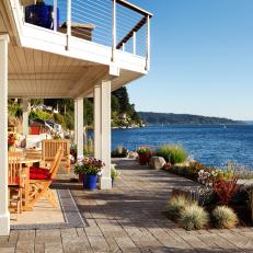 Stunning Waterfront Patio and Balcony 