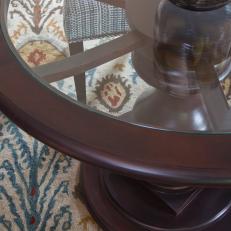 Wagon Wheel-Inspired Dining Table